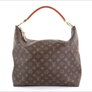 Louis Vuitton Brown Monogram Shoulder Bag
